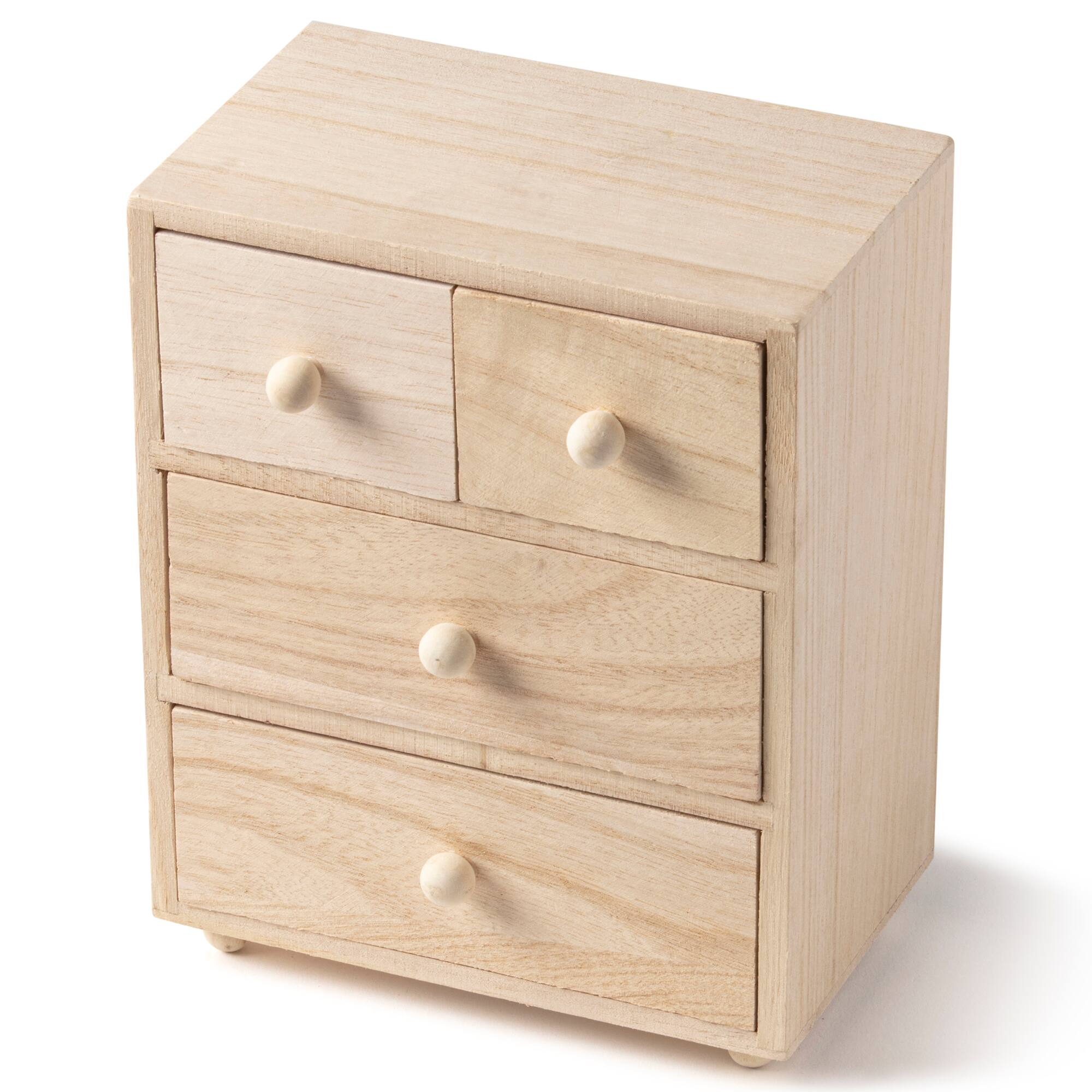 7.5" 4-Drawer Wood Box by Make Market®
